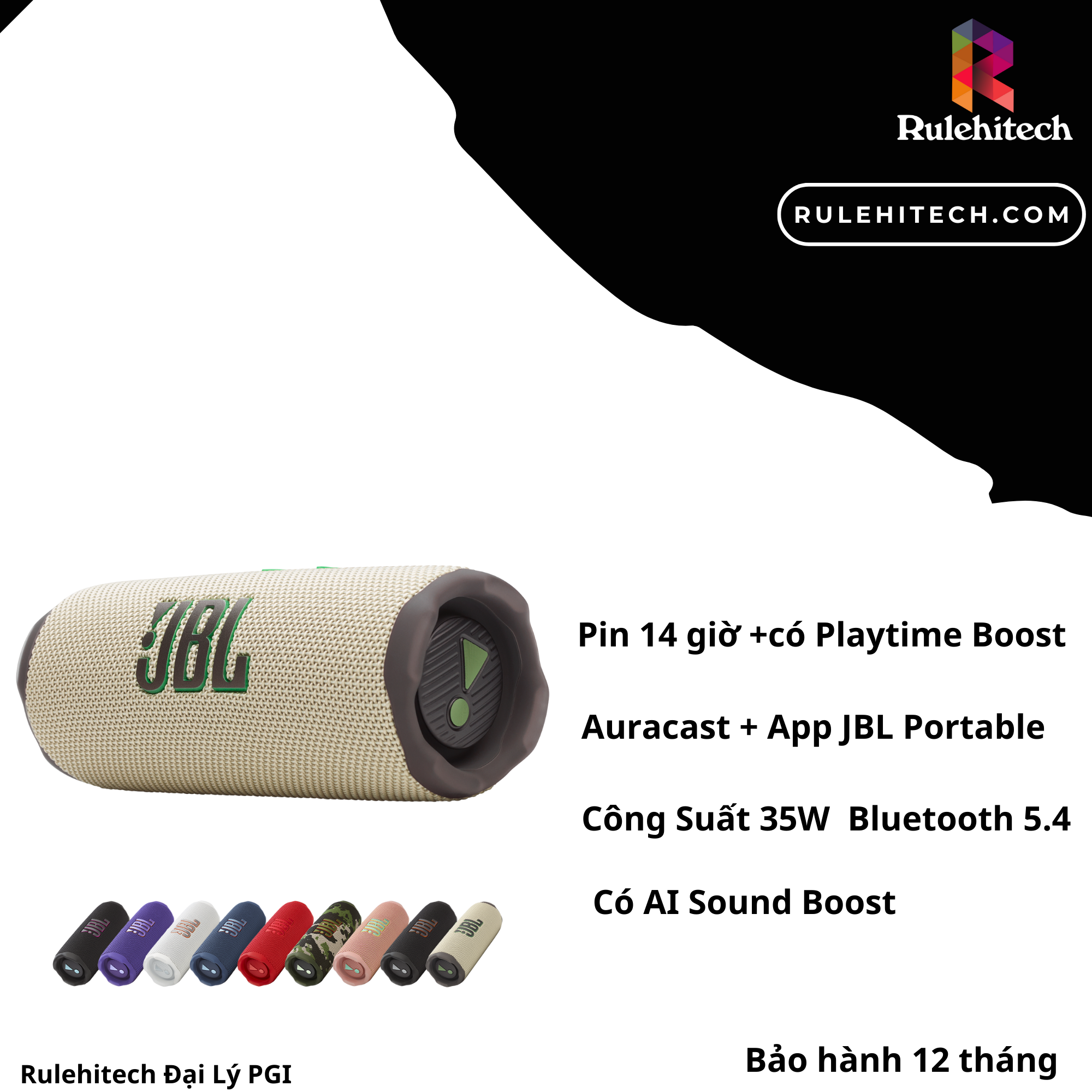 Loa JBL Flip 7 - Hàng Chính Hãng PGI