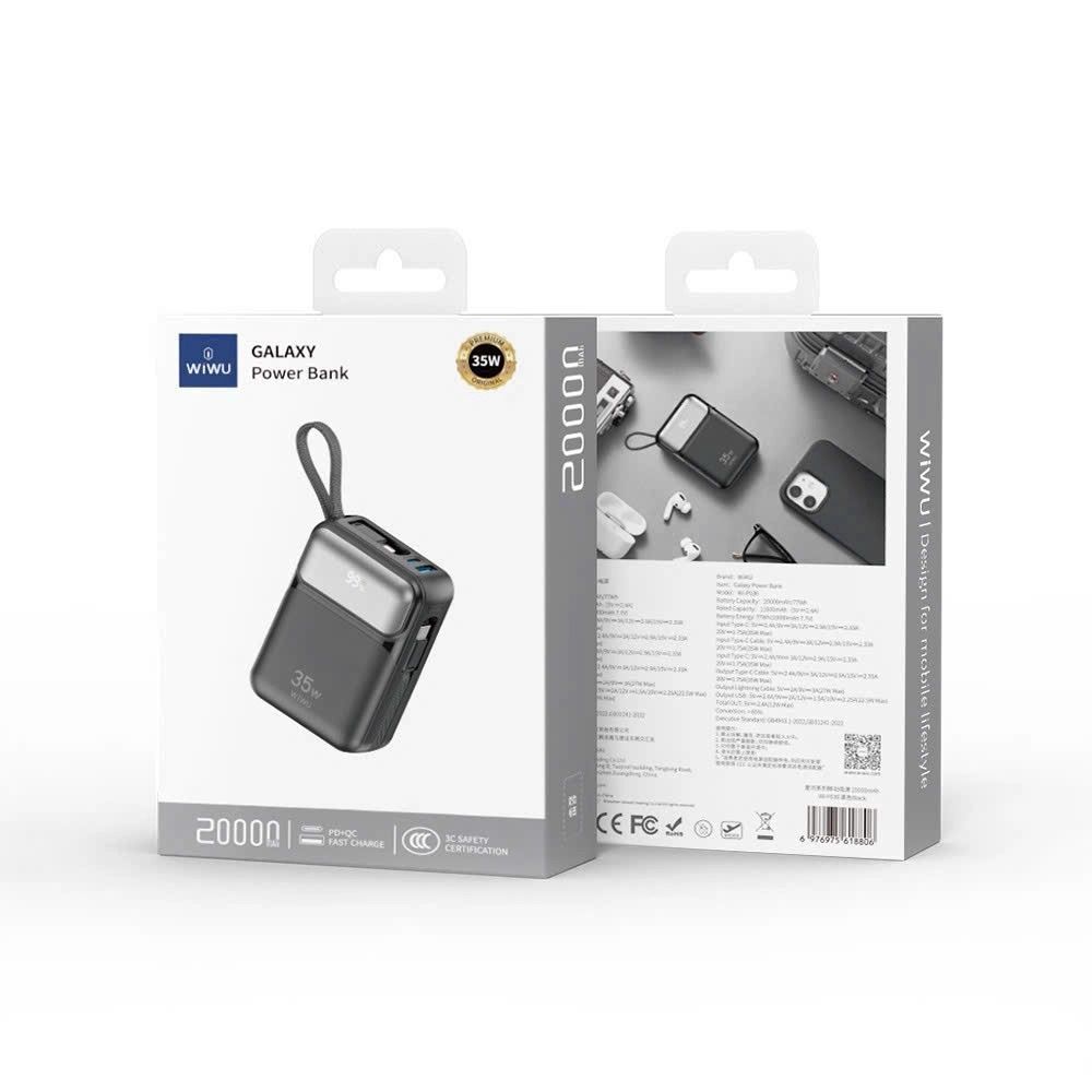 Pin Wiwu Galaxy 20.000mah 35W