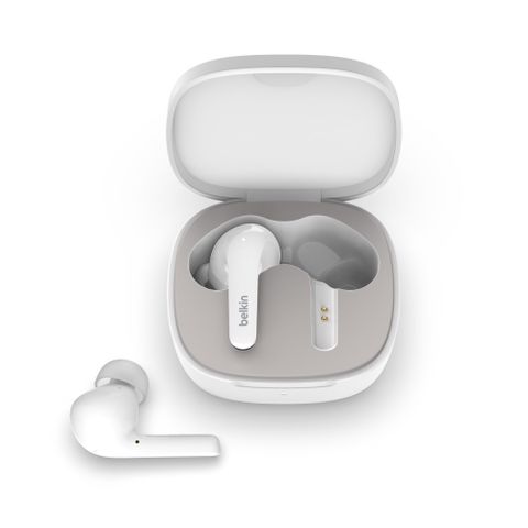  Tai Nghe Belkin Soundform Flow Noise Cancelling (Trắng) 