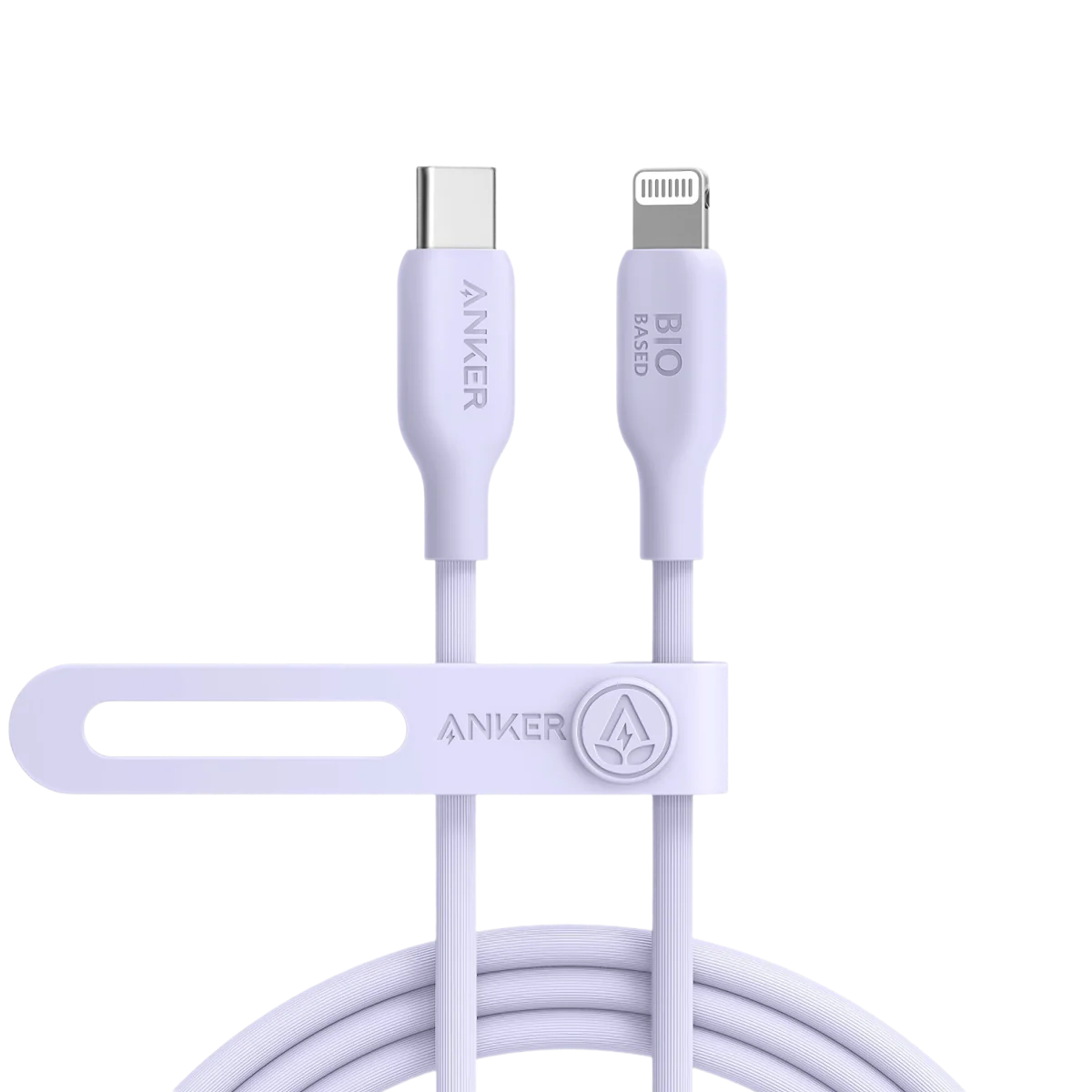 Cáp Anker 542 C to L Bio 0.9m (Tím) A80A1