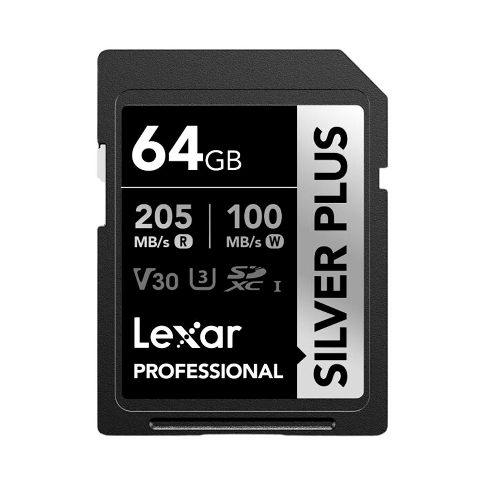 Thẻ Nhớ Micro SD Lexar Professional Silver Plus U3 - 64GB