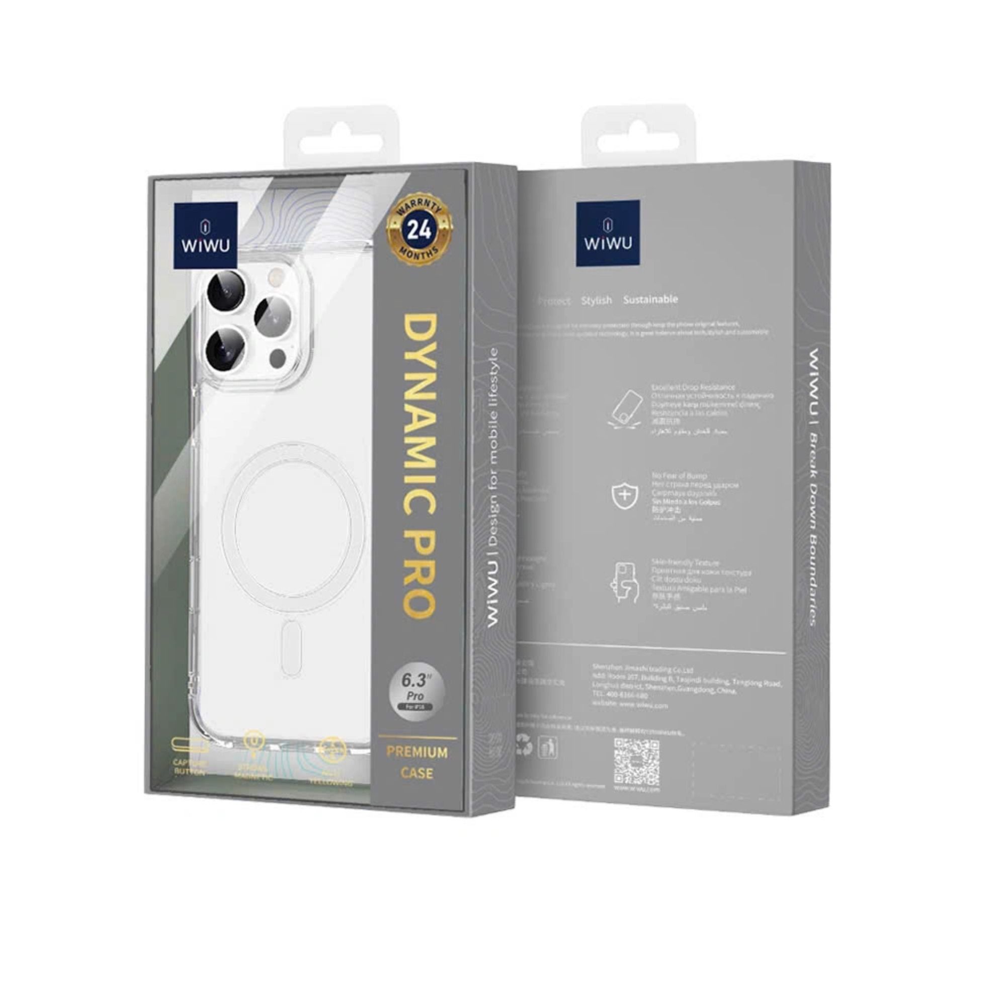 Ốp 16 Pro Wiwu Dynamic Pro (Có nút Camera Control)