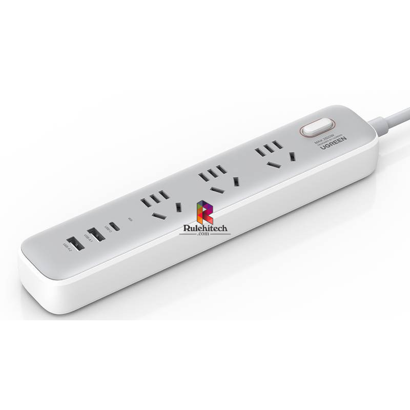 Ổ Điện Ugreen 30W CD286 (2500W 1C+2U)