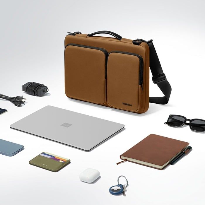 Túi Đeo Tomtoc Shoulder Bags Mac 16inch (Brown)