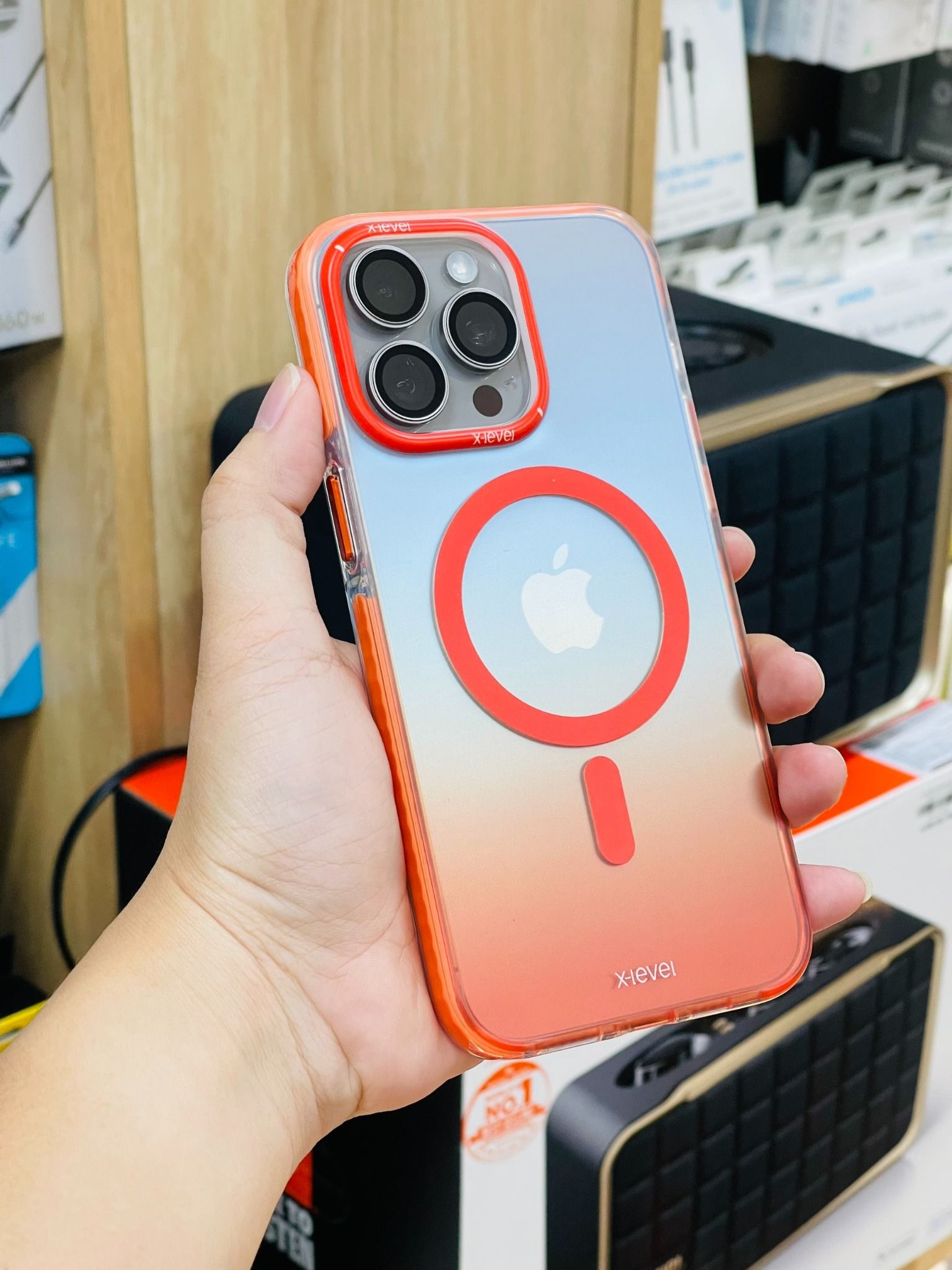 Ốp 15 Promax XLevel Colorful Magsafe (Cam)