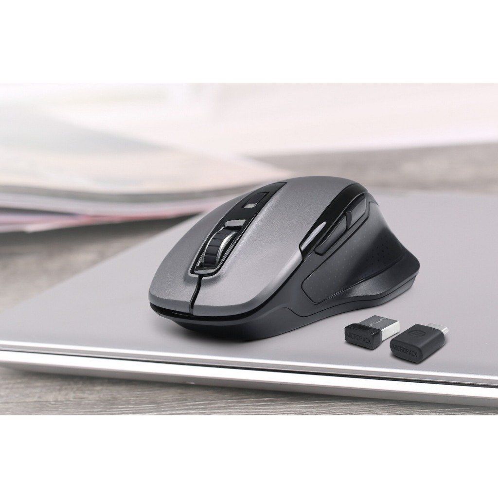 Chuột MicroPack Speedy Pro Dual-Xám