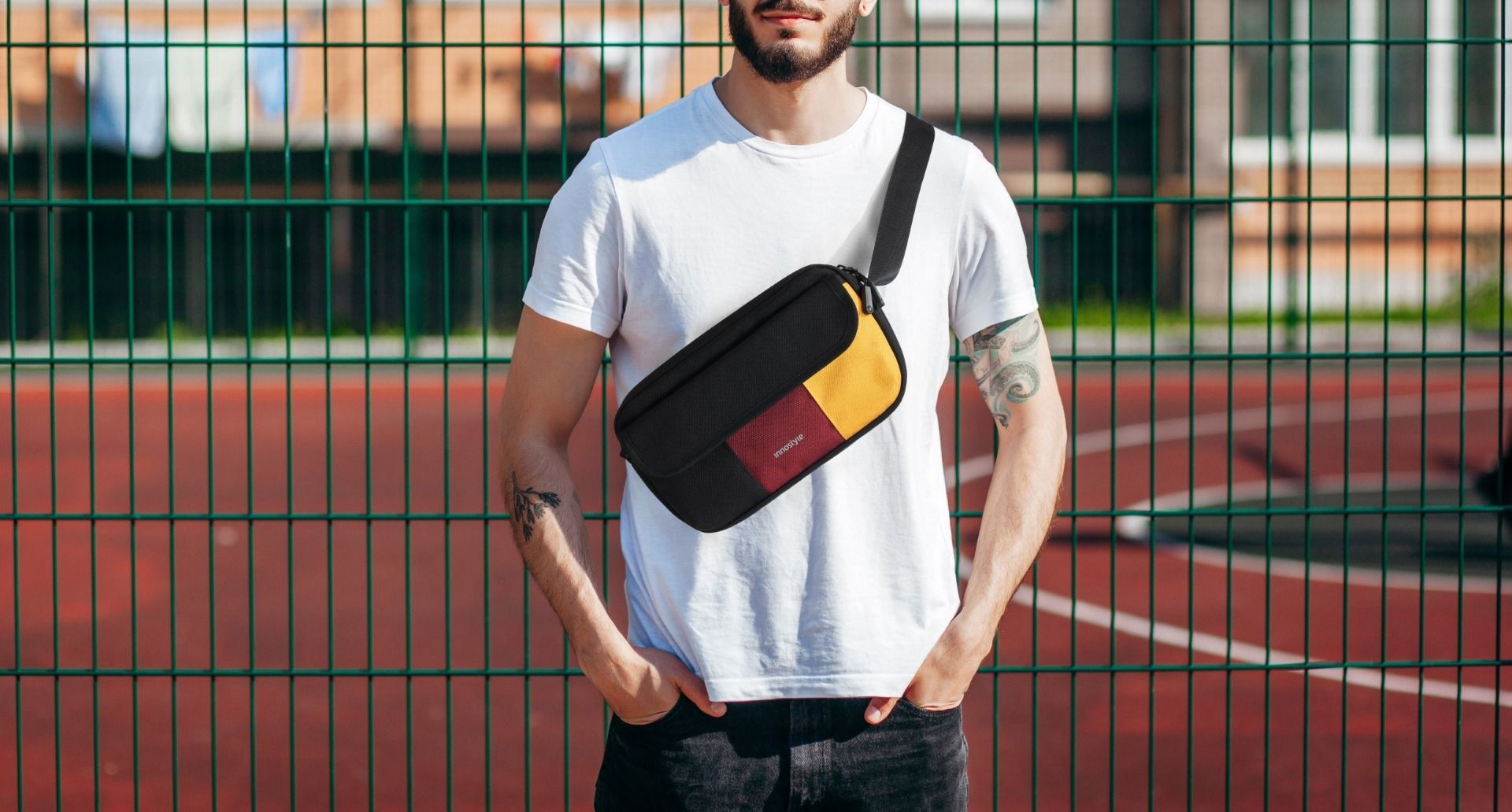 Túi Đeo Chéo Innostyle VersalSling (Red/Yellow)