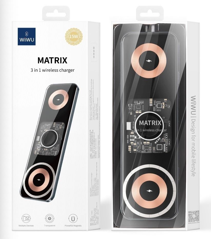 Dock sạc wiwu Matrix 3 in 1