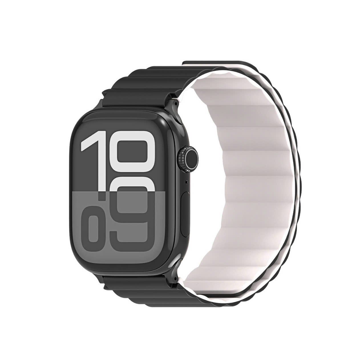 Dây Apple Watch Silicone Dux Ducis Series SD 44/45/49-Black Starlight
