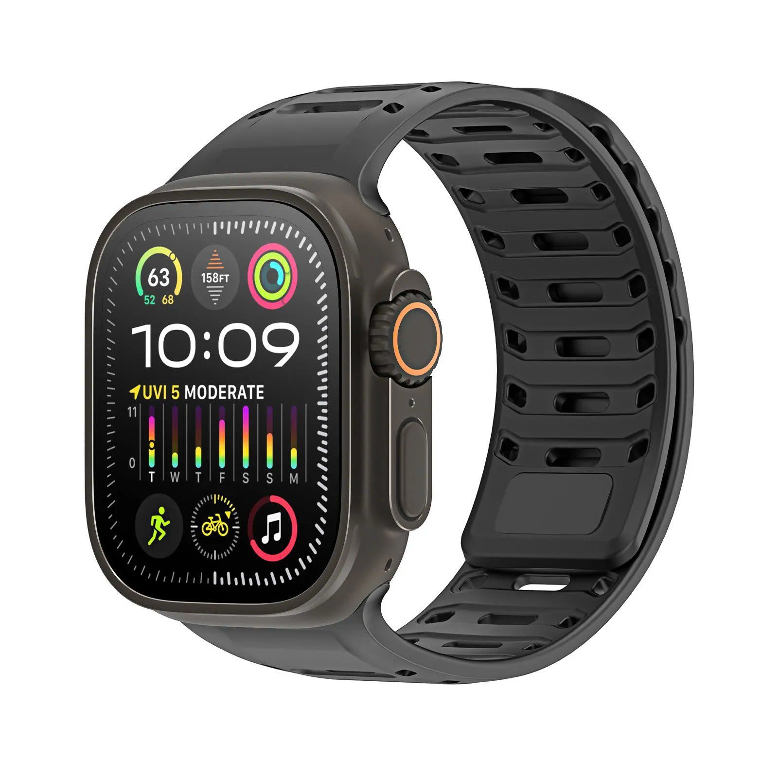 Dây Apple Watch DUX DUCIS Series CS 44/45/49-Black