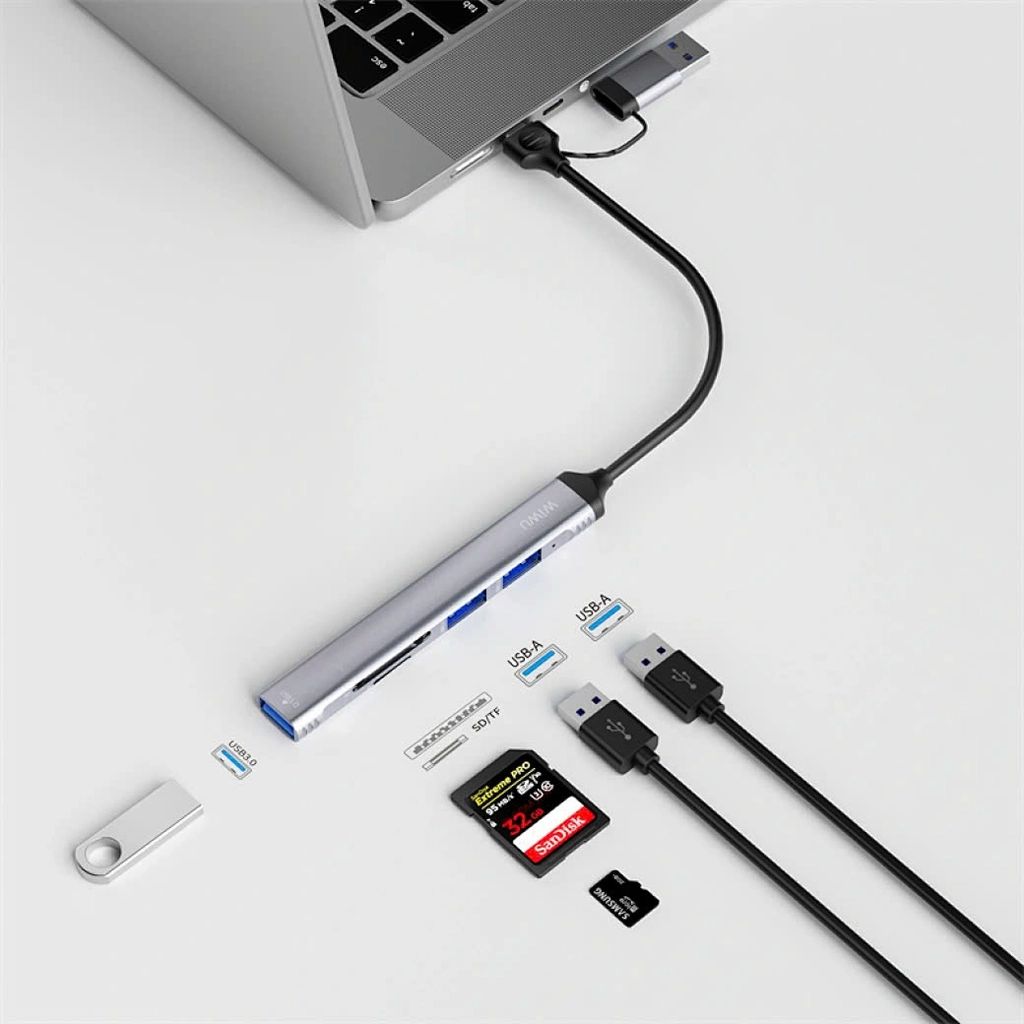 Hub Wiwu Zolo 5 in 1 (HB003)