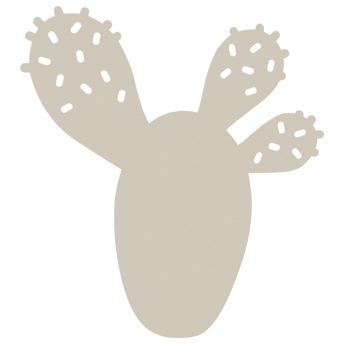 Khay BOUQUET SAUVAGE Cactus 25,5 x 24