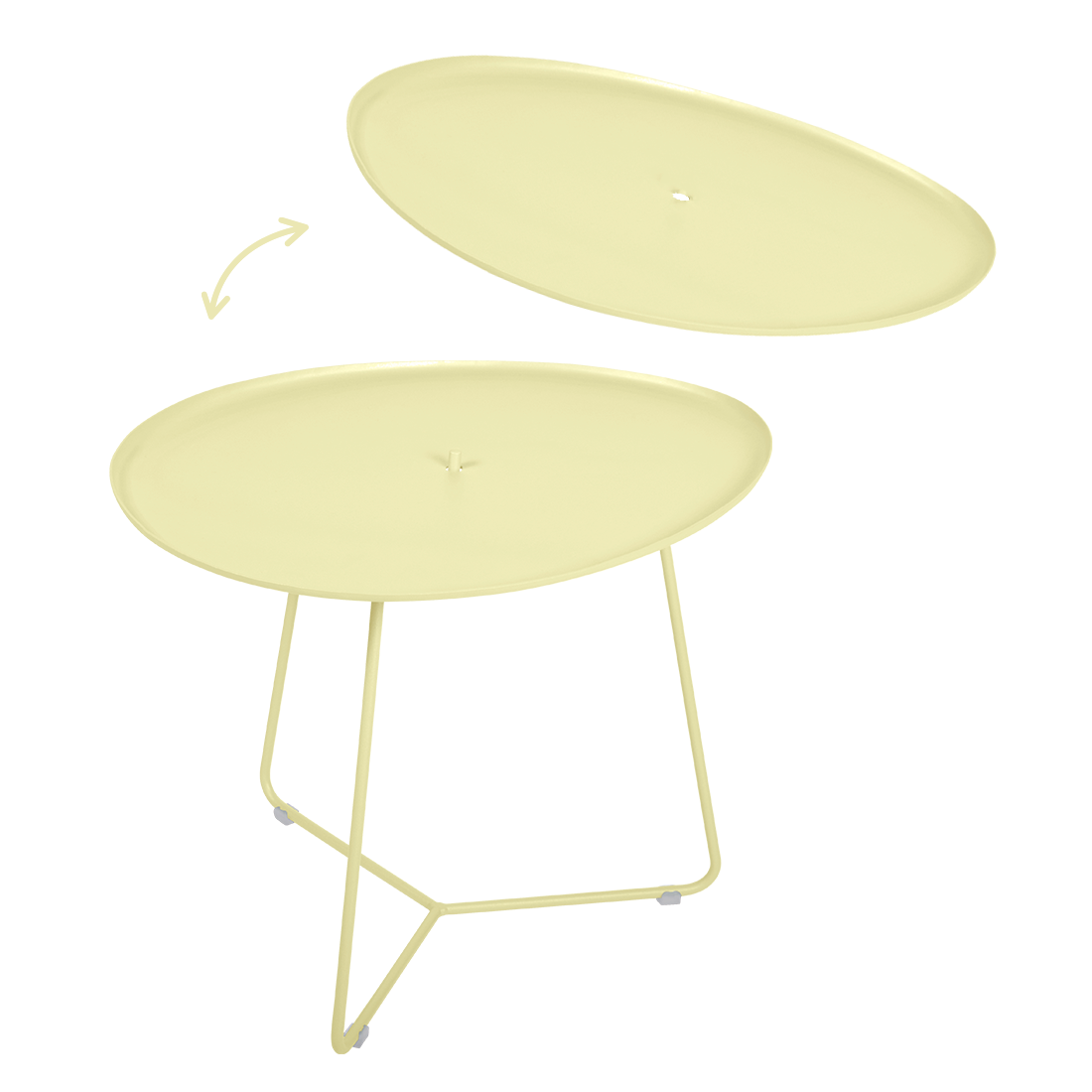 Bàn trà, mặt bàn rời COCOTTE 55 x 44,5