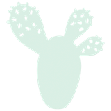  Khay BOUQUET SAUVAGE Cactus 25,5 x 24 