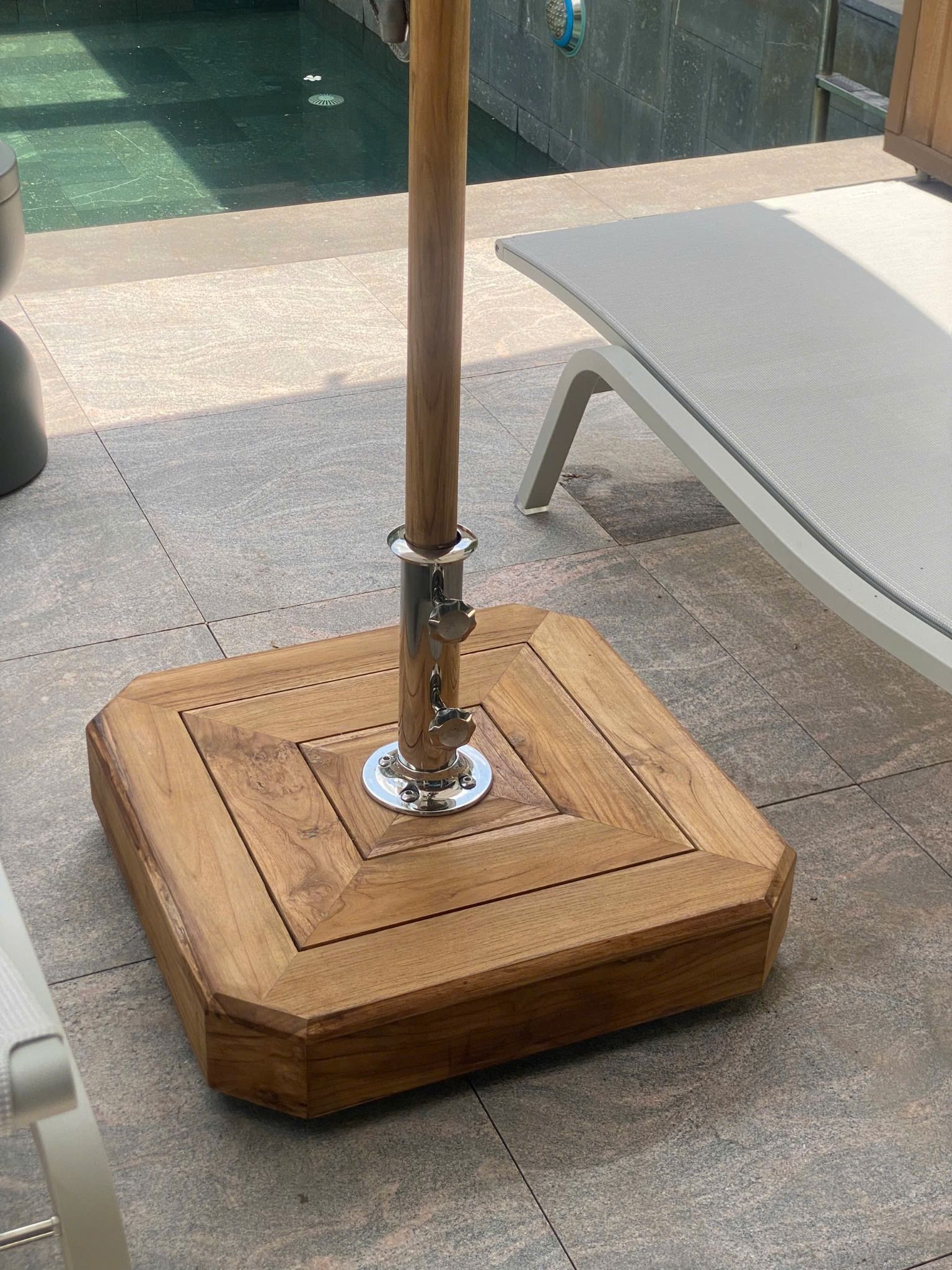 TEAK PARASOL