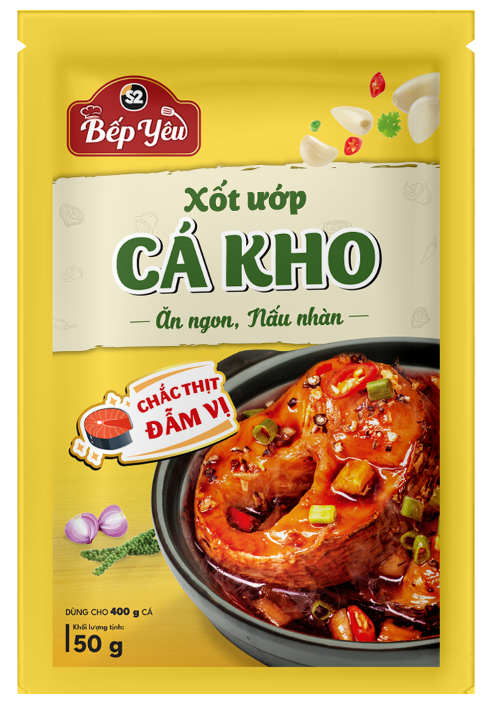 Xốt Uớp Cá Kho Bếp Yêu