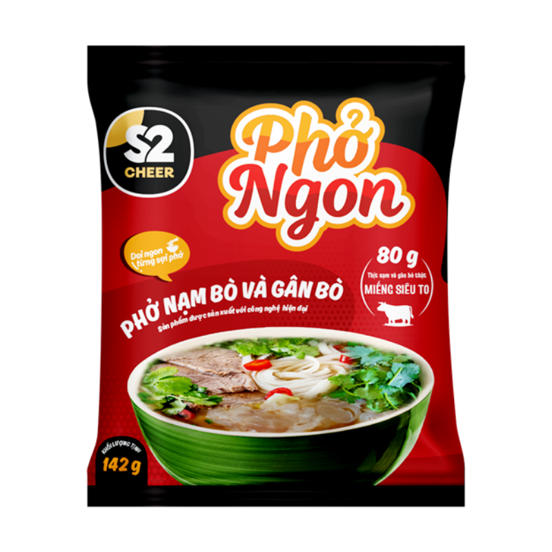 S2 CHEER PHỞ NẠM BÒ & GÂN BÒ