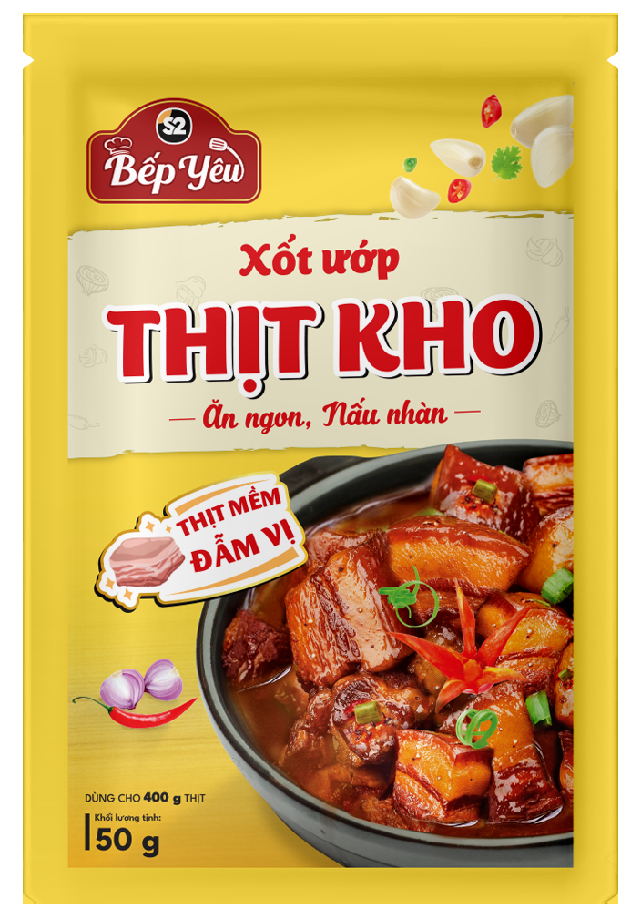 Xốt Ướp Thịt Kho Bếp Yêu