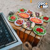  CAMPING NGỦ LỀU & THƯỞNG THỨC BBQ HẢI SẢN TRÊN BÃI BIỂN COCOCAMP 