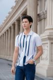 Áo polo hoạ tiết, (Trắng, 39)
