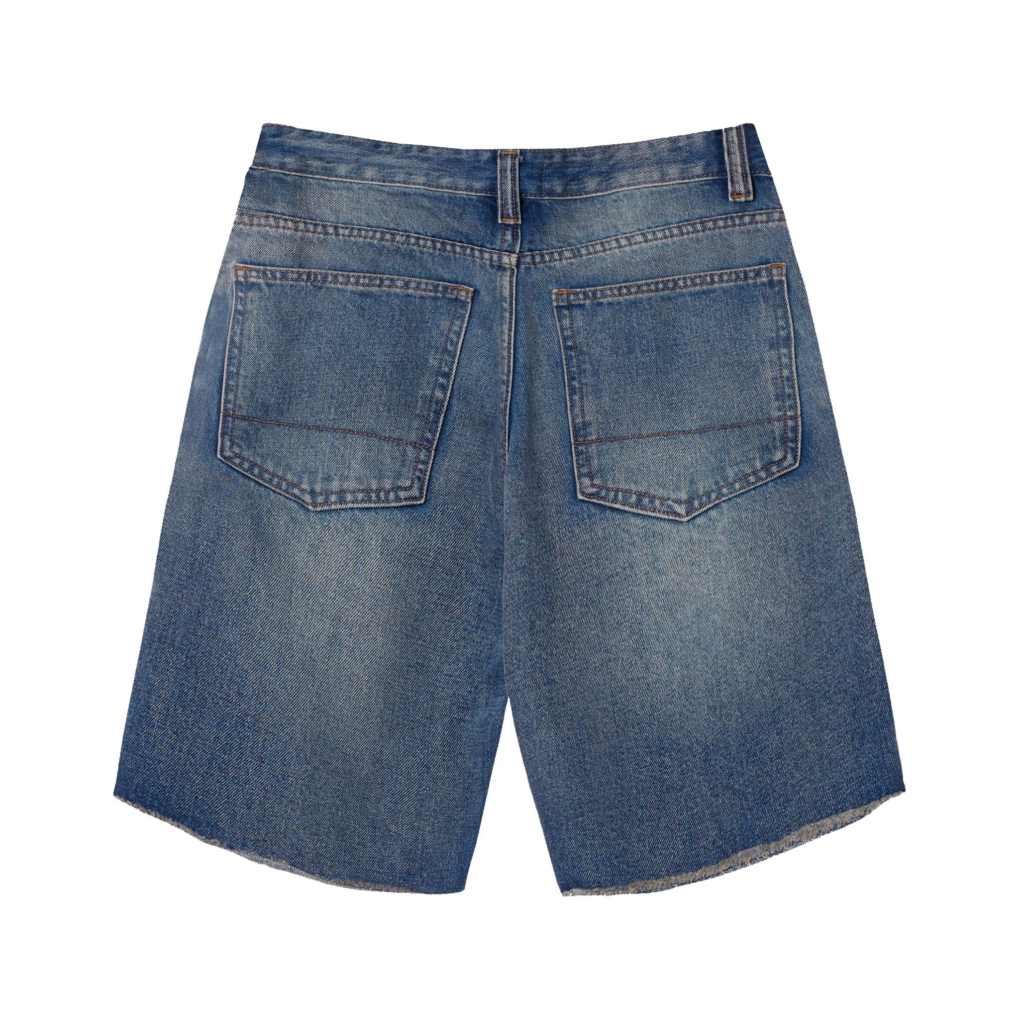 DENIM SHORTS - DEEP INDIGO