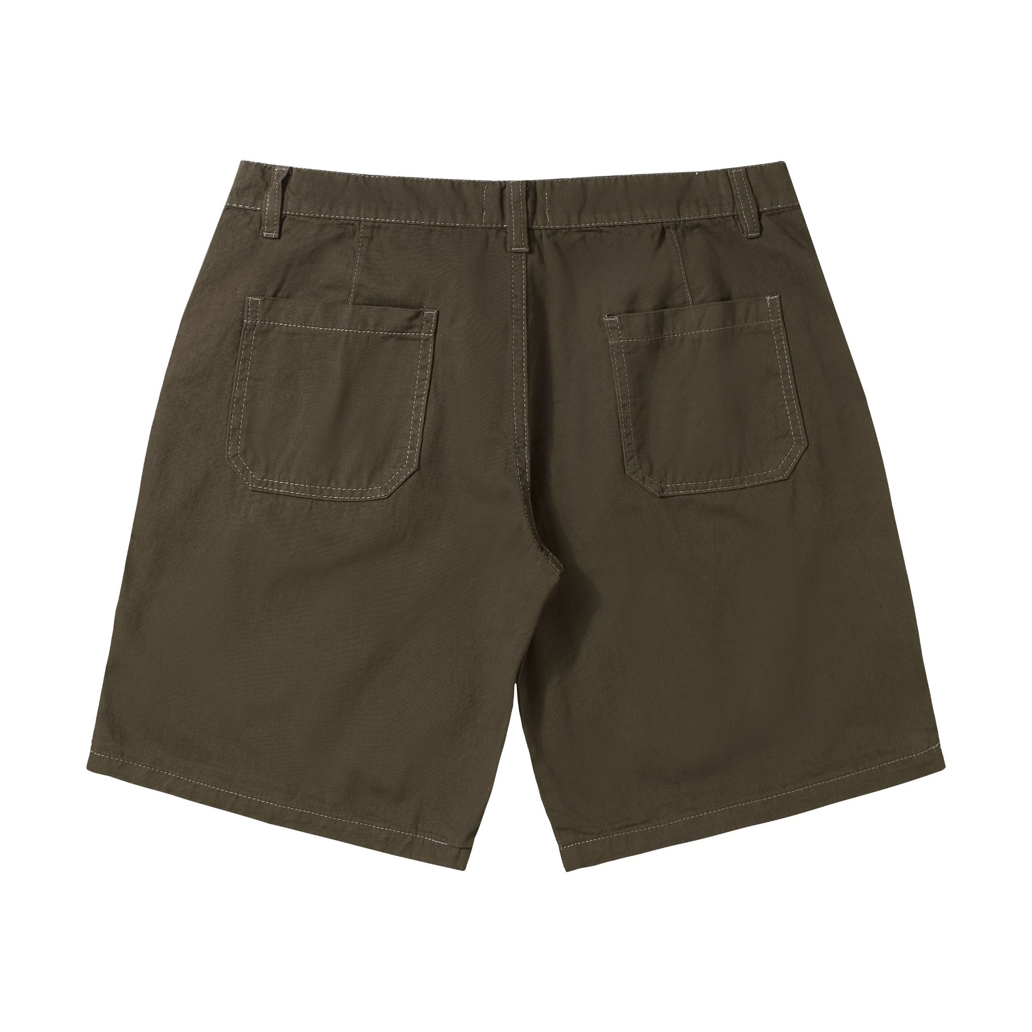 KAKI WORK SHORTS - BROWN