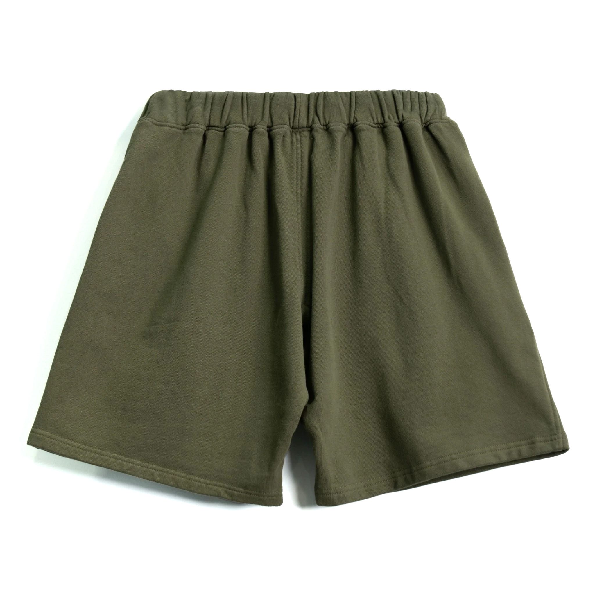 GUSSETED SHORTS - DARK GREEN