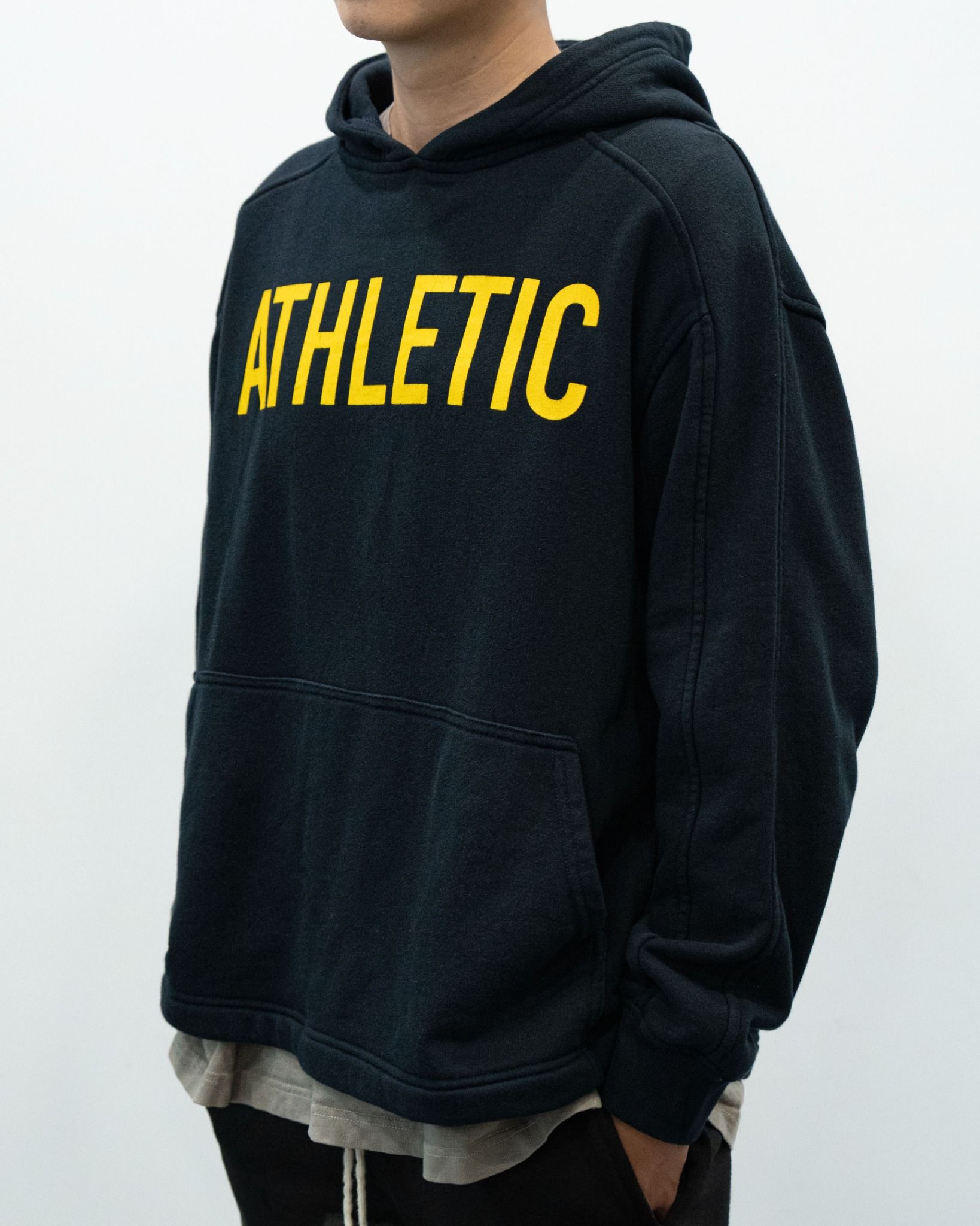 VINTAGE ATHLETIC HOODIE - NAVY