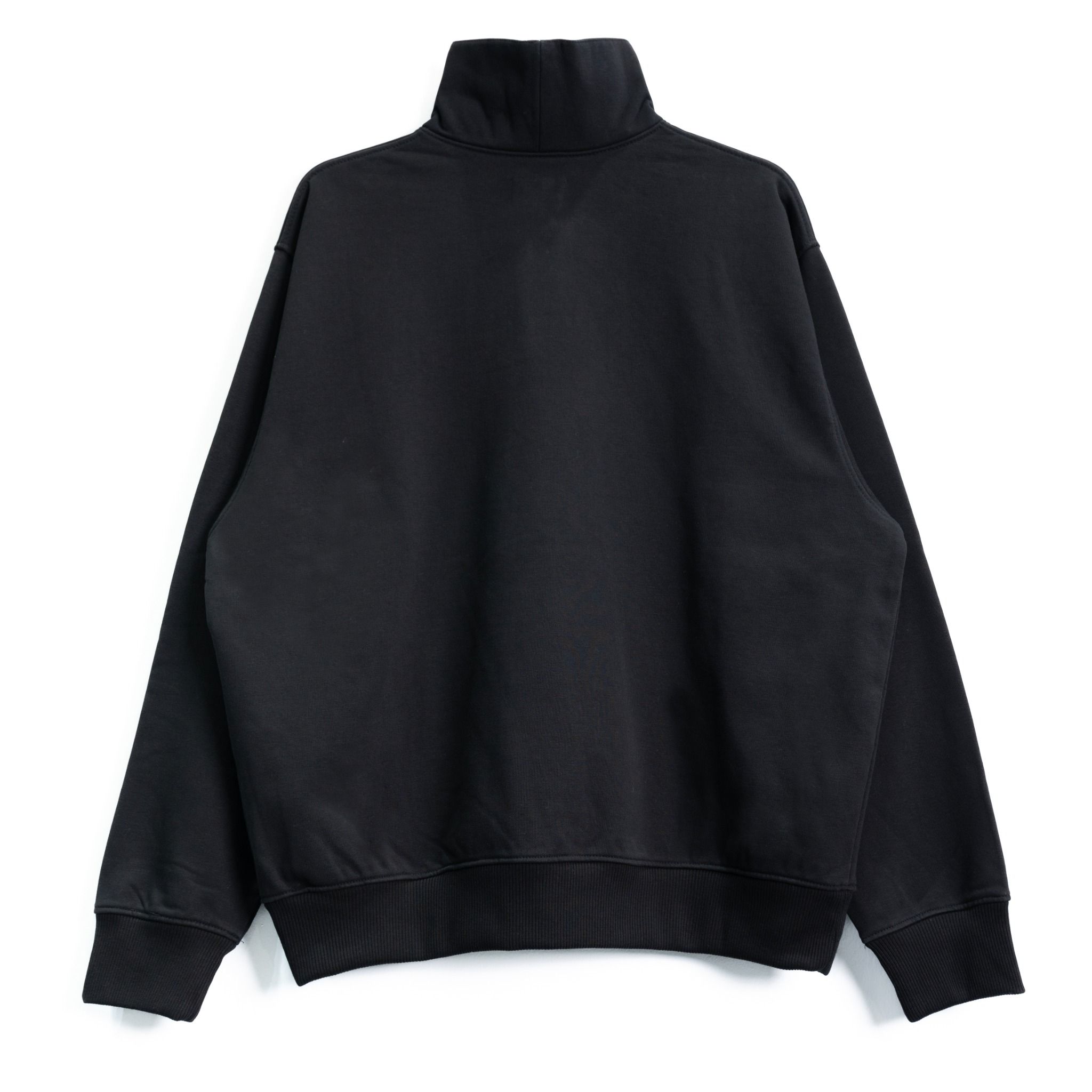 HENLEY SWEATER - BLACK
