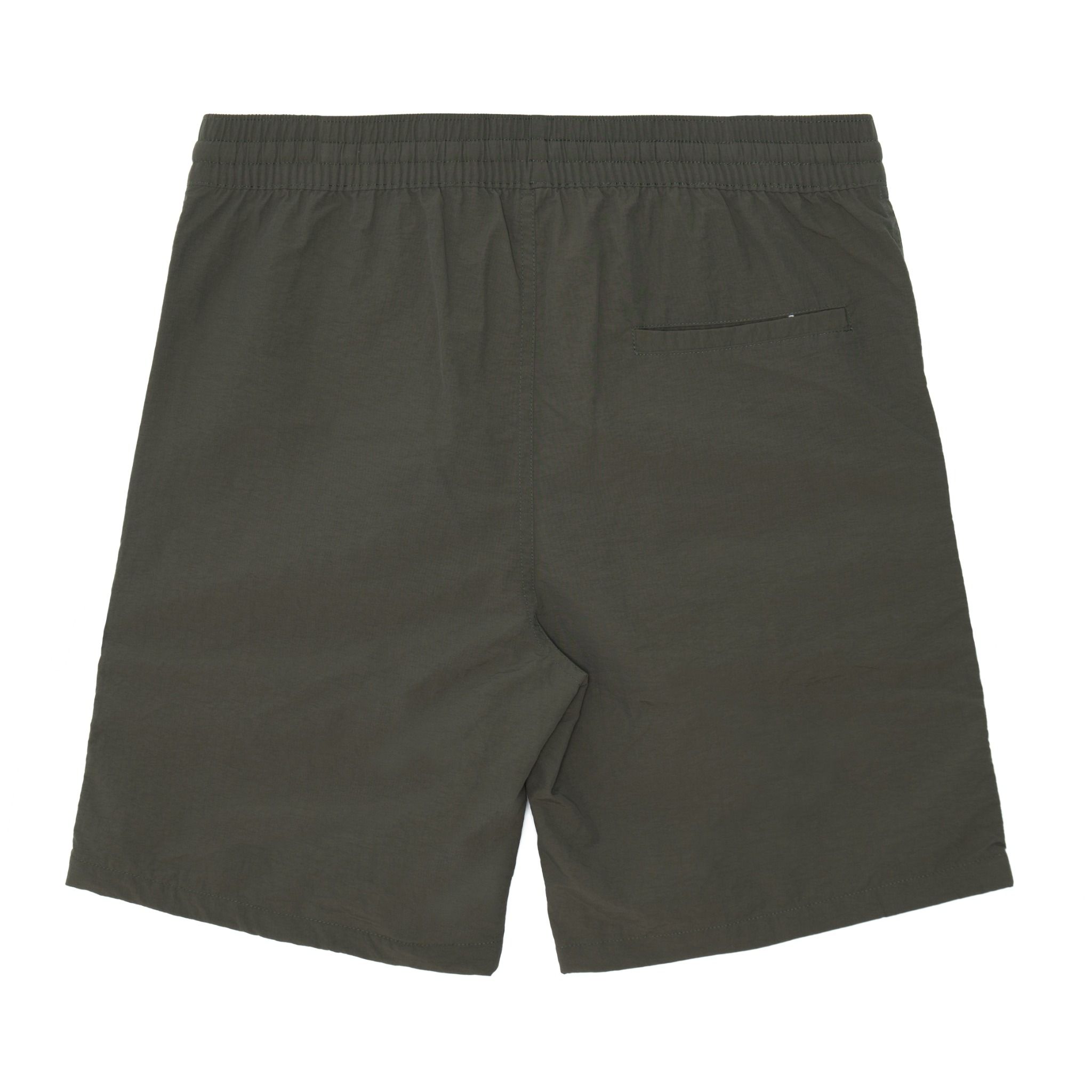 NYLON ZIP SHORTS - DUNE