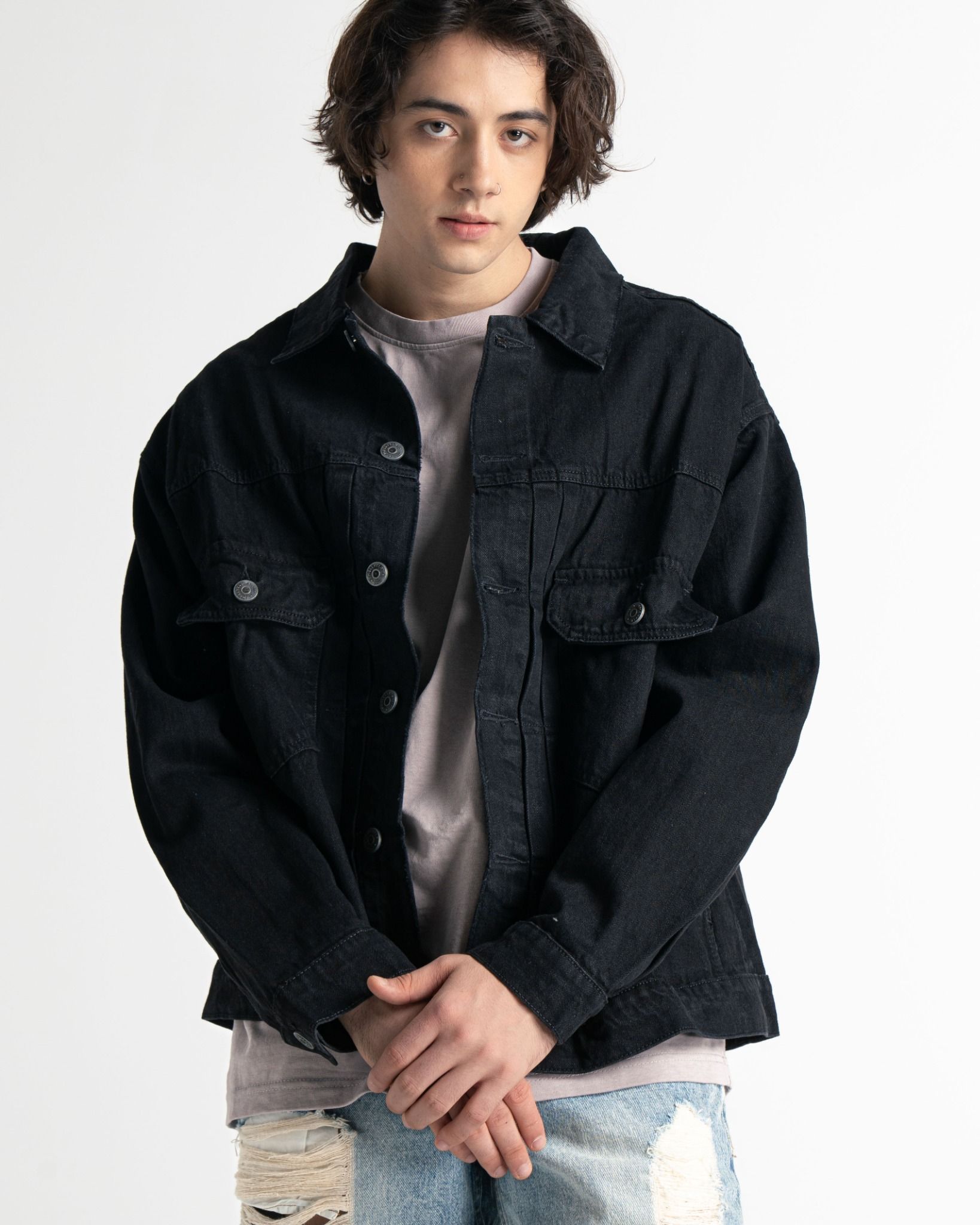TYPE II DENIM JACKET - BLACK