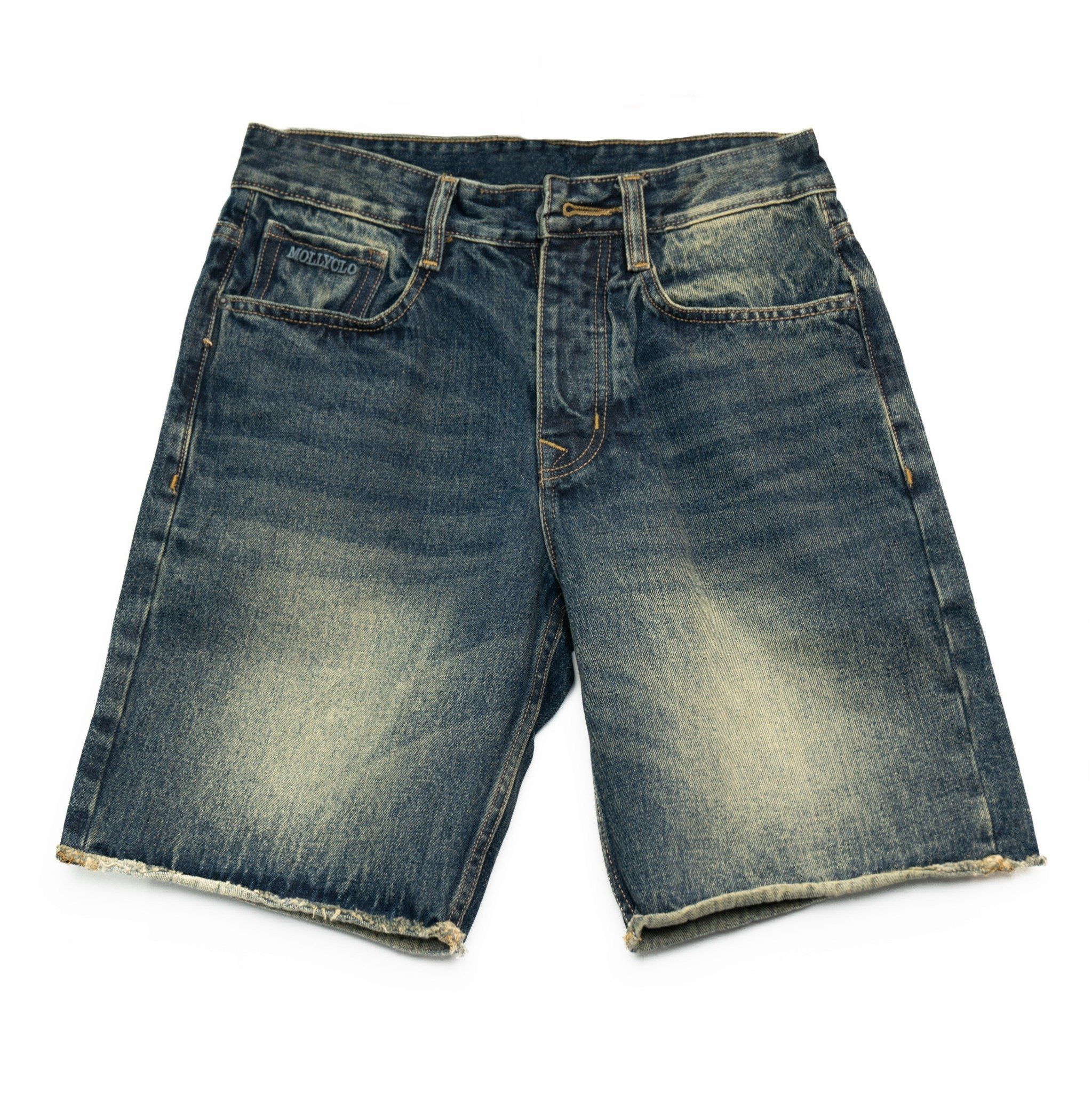 DENIM SHORTS - DARK INDIGO
