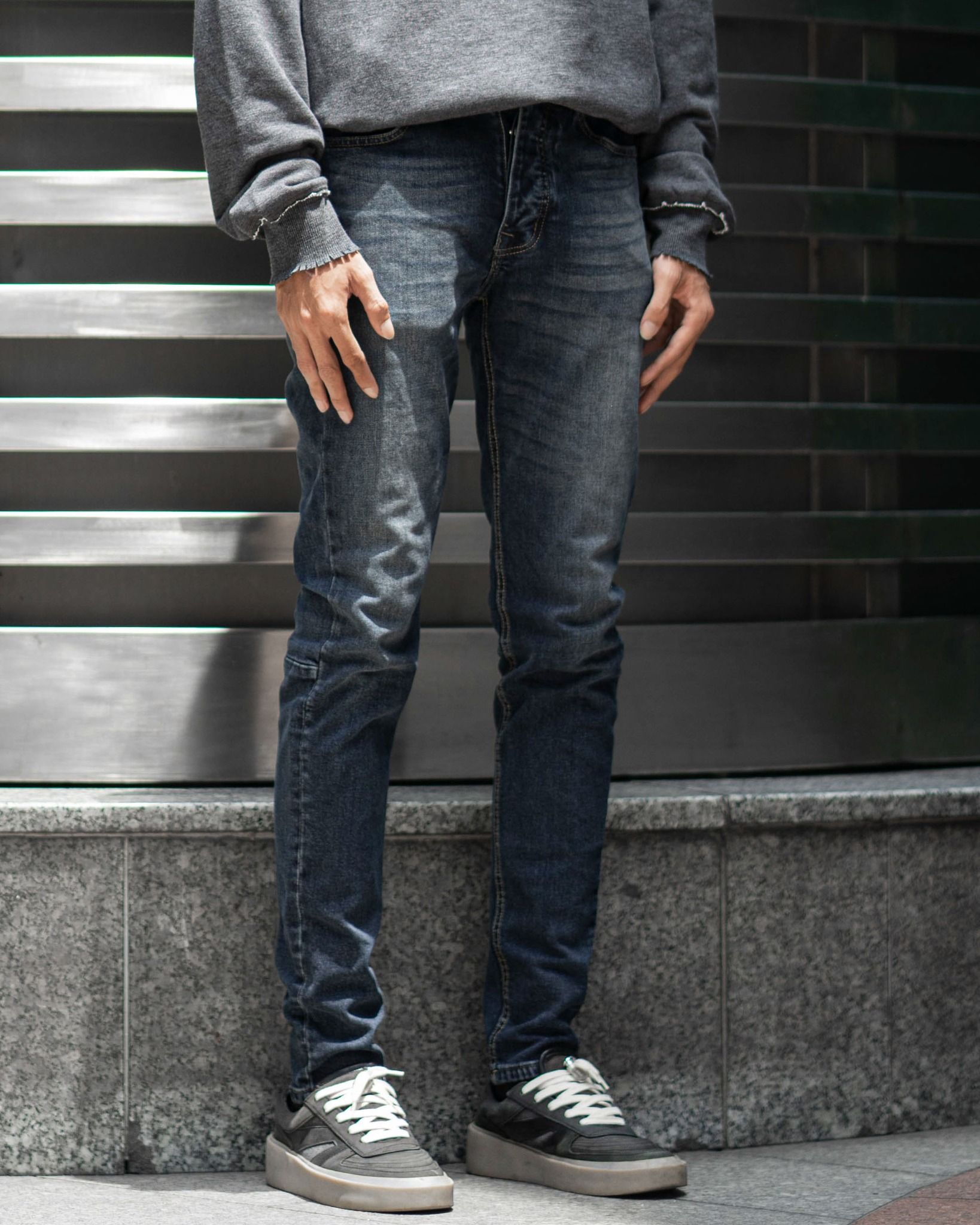 SLIM-SKINNY JEAN - DEEP BLUE