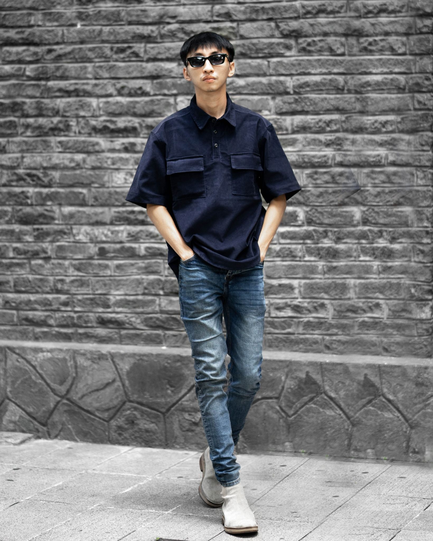 SLIM-SKINNY JEAN - DEEP INDIGO