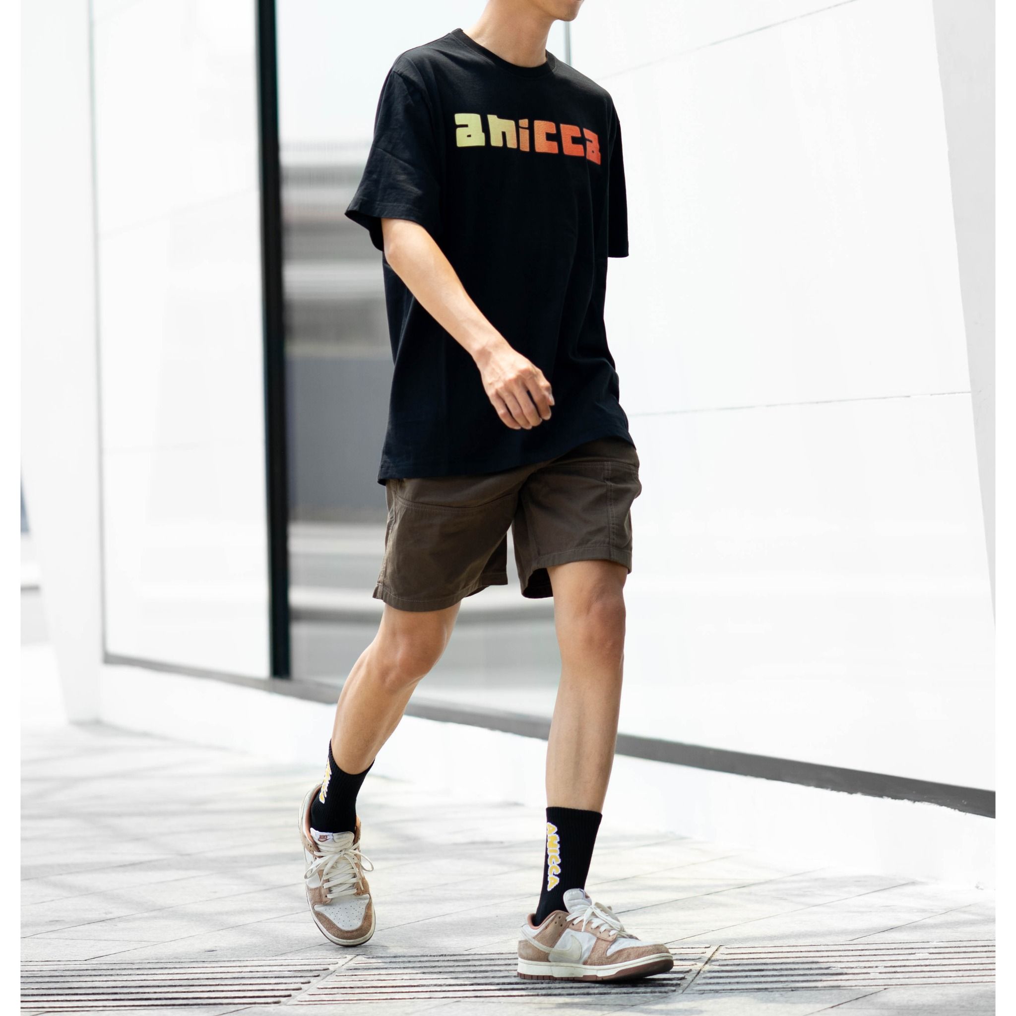 KAKI WORK SHORTS - BROWN