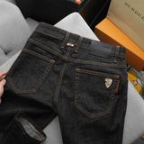 Quần Jean Nam BUR Slimfit Hàng Chuẩn – Có Big Size | Màu Xám Muối Tiêu & Đen Muối Tiêu