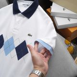 Áo Thun Nam Polo LCST CÁ SẤU SLIMFIT – PHỐI VIỀN & HỌA TIẾT KIM CƯƠNG ĐẲNG CẤP