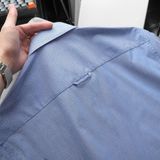 Áo Sơ Mi Nam Tay Ngắn Cộc Tay BASIC POLO RALPH LAUREN Cổ Sơ Mi Hàng Xuất Xịn Cao Cấp Form SlimFit Vải Gân Kim