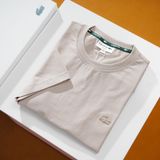 Áo Thun Phông Nam Cổ Tròn Logo Cùng Màu LCST VIỀN CỔ XANH FRANCE LIMITED Hàng Xuất Xịn có big size