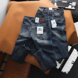 Quần Jean Nam LCST LC050 MONSTER Màu Xanh Rêu Hiếm Xịn Was Cá Tính Xịn Form SlimFit Mềm Mịn Co Giãn Hàng Xuất Xịn Có Big Size