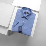 Áo Sơ Mi Nam Tay Ngắn Cộc Tay BASIC POLO RALPH LAUREN Cổ Sơ Mi Hàng Xuất Xịn Cao Cấp Form SlimFit Vải Gân Kim