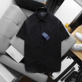 Áo Sơ Mi Nam Tay Ngắn Cộc Tay BASIC POLO RALPH LAUREN Cổ Sơ Mi Hàng Xuất Xịn Cao Cấp Form SlimFit Vải Gân Kim