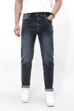 Quần Jean Nam BURBERRY BBR007 LONDON IN GREY Màu Xám Tiêu SlimFit Ôm Co Giãn Thoải Mái Logo Tag Da Hàng Xịn Chuẩn Hãng