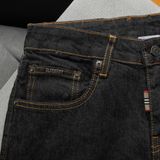 Quần Jean Nam BUR Slimfit Hàng Chuẩn – Có Big Size | Màu Xám Muối Tiêu & Đen Muối Tiêu