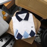 Áo Thun Nam Polo LCST CÁ SẤU SLIMFIT – PHỐI VIỀN & HỌA TIẾT KIM CƯƠNG ĐẲNG CẤP