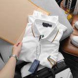 Áo Thun Nam Cao Cấp Slimfit POLO Shirt POLO RAUPH LAUREN TRƠN PHỐI VIỀN Logo thêu dáng dài cực đẹp CÓ BIG SIZE Hàng Chuẫn Hãng Xịn