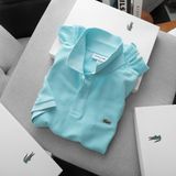 Áo Thun Nam Cao Cấp Slimfit POLO Shirt LCST GOLF TRƠN khuy màu xịn Logo Cá Xanh thêu dáng dài cực đẹp CÓ BIG SIZE