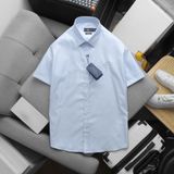 Áo Sơ Mi Nam Tay Ngắn Cộc Tay BASIC POLO RALPH LAUREN Cổ Sơ Mi Hàng Xuất Xịn Cao Cấp Form SlimFit Vải Gân Kim