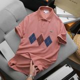 Áo Thun Nam Polo LCST CÁ SẤU SLIMFIT – PHỐI VIỀN & HỌA TIẾT KIM CƯƠNG ĐẲNG CẤP
