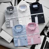 Áo sơ mi Nam dài tay LCST KHÔNG TÚI Vải OXFORD CHỐNG NHĂN Ko Cần Ủi Form SlimFit cổ cài khuy Hàng Xuất Xịn Chuẩn Hãng